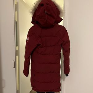 Canada Goose Parka // Shelburne Jacket XS in bordeaux